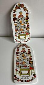 2 Noors Figgjo Flint Folklore Grote Serveerplank Turi Design, Keramiek, Overige typen, Ophalen of Verzenden, Zo goed als nieuw