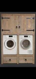 Wandkast bijkeuken wasmachine ombouw op maat, Ophalen of Verzenden, Zo goed als nieuw
