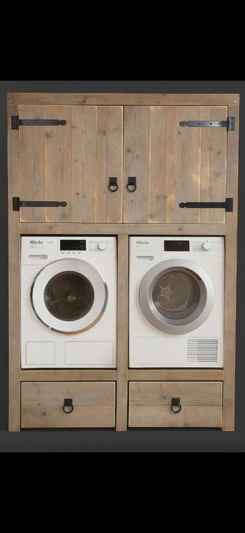 Wandkast bijkeuken wasmachine ombouw op maat beschikbaar voor biedingen