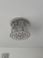 2 plafondlampen in zilver, Ophalen, Zo goed als nieuw