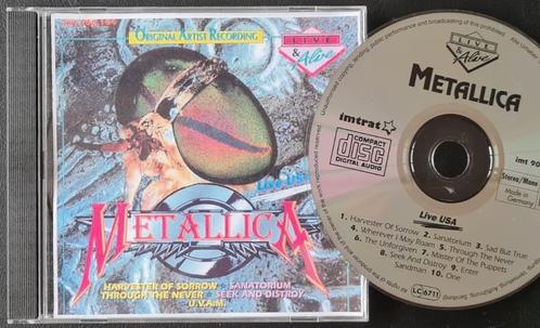 METALLICA - Live USA (CD; 1991 / 1992), Cd's en Dvd's, Cd's | Hardrock en Metal, Zo goed als nieuw, Ophalen of Verzenden