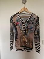 Longsleeve Heerlen Crush Dividere small 36, Kleding | Dames, Dividere, Verzenden, Zwart, Zo goed als nieuw
