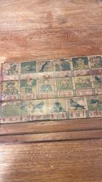 Origineel leesplankje aap noot mies, letterdoosje en boekjes, Ophalen