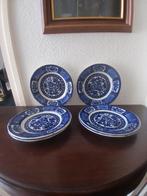 6 Petrus Regout Wandborden Blauw-Wit, Antiek en Kunst, Antiek | Wandborden en Tegels, Ophalen