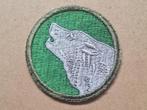 WWII US 104th Infantry Division patch, Verzenden, Amerika, Embleem of Badge