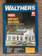 Walthers Cornerstone USA “Import Motors” amerikaanse garage, Hobby en Vrije tijd, Modeltreinen | H0, Bachmann, Gelijkstroom of Wisselstroom