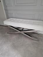 Eichholtz bench Beekman place poef hocker voetenbank bankje, Huis en Inrichting, Banken | Voetenbanken en Poefen, Ophalen, Minder dan 50 cm