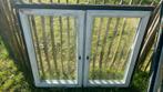5 draai kiep kozijnen met beglazing., Doe-het-zelf en Verbouw, Kozijnen en Schuifpuien, Gebruikt, Raamkozijn, Inclusief glas, Hout