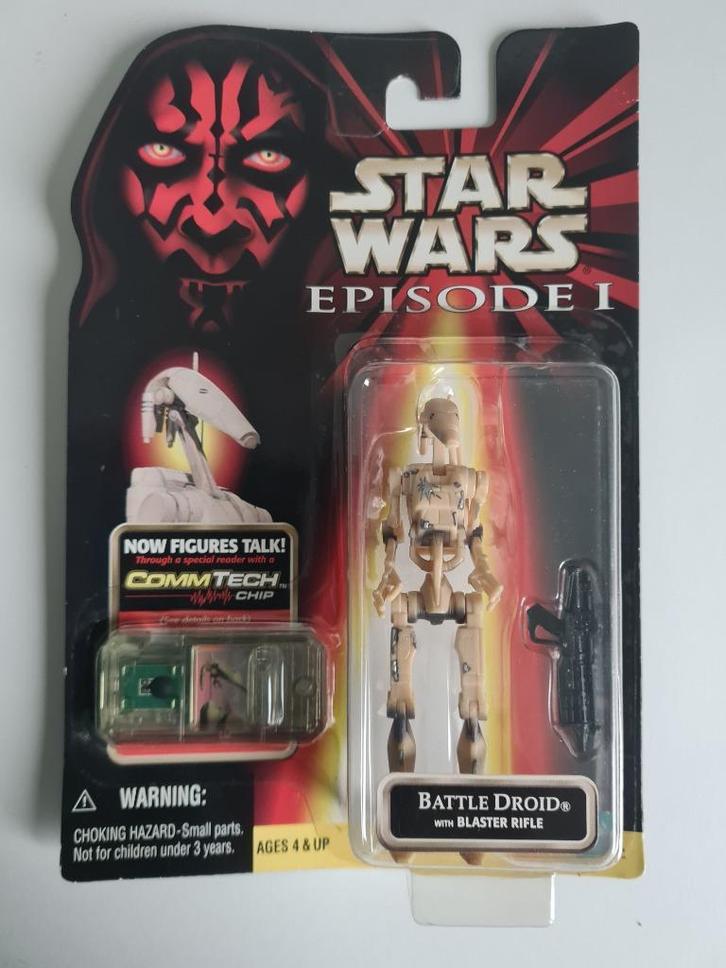 Star Wars EP1 Battle Droid with Blaster Rifle Shot, Verzamelen, Star Wars, Nieuw, Actiefiguurtje, Ophalen of Verzenden