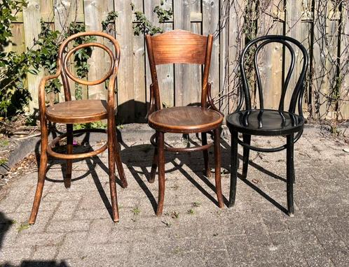 Thonet Fischel style stoelen  bentwood, Antiek en Kunst, Antiek | Meubels | Stoelen en Banken, Ophalen