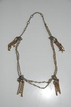 Vintage schakelketting ketting, Ophalen of Verzenden
