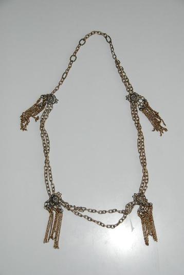 Vintage schakelketting ketting beschikbaar voor biedingen