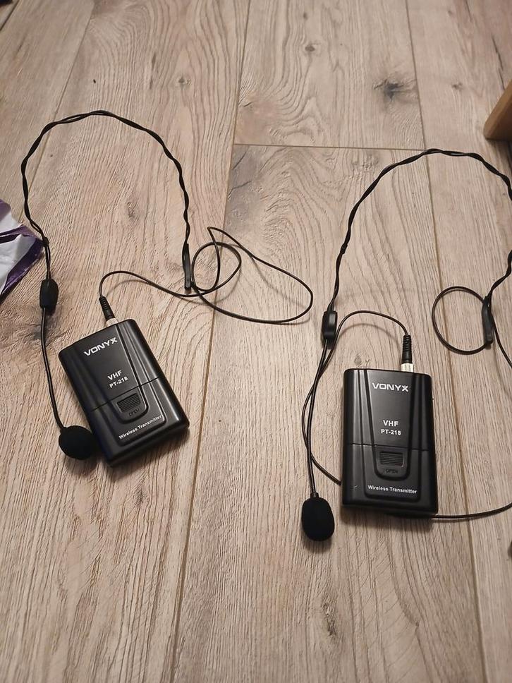 Vonyx PT-218 Draadloze Microfoons, Muziek en Instrumenten, Microfoons, Gebruikt, Zangmicrofoon, Draadloos, Ophalen of Verzenden