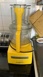 Magimix 5200XL Geel met originele accessoires, Witgoed en Apparatuur, Keukenmixers, Ophalen, Gebruikt, Vaatwasserbestendig, 2 snelheden
