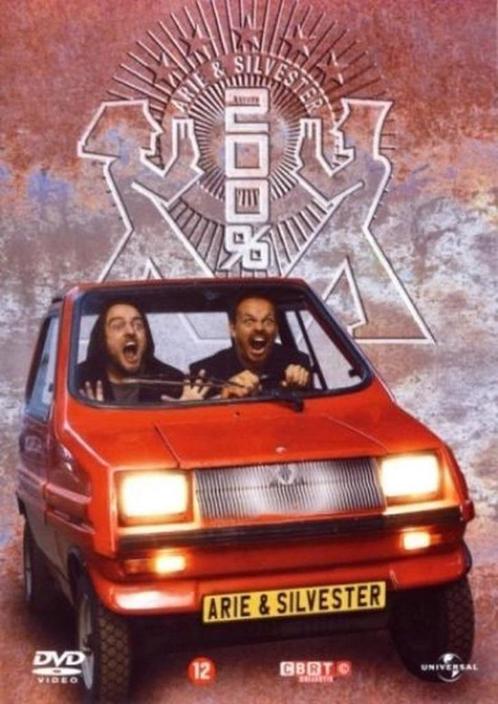 Arie & Silvester - 200% (DVD), Cd's en Dvd's, Dvd's | Cabaret en Sketches, Zo goed als nieuw, Stand-up of Theatershow, Alle leeftijden