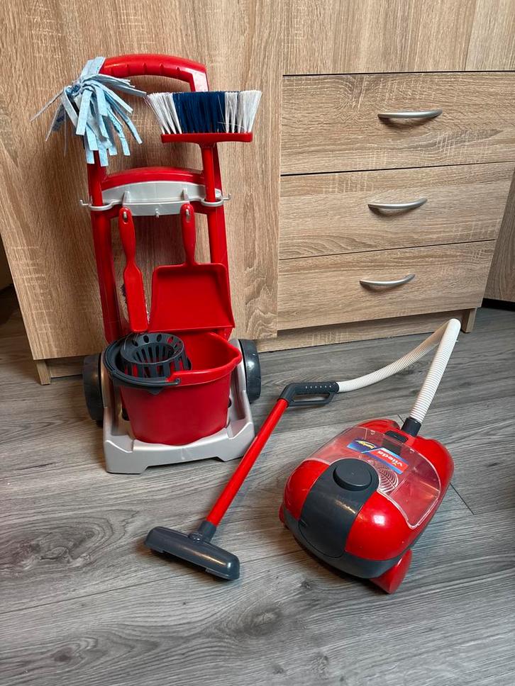 Vileda Speelgoed Schoonmaakset & Stofzuiger, Kinderen en Baby's, Speelgoed | Overig, Zo goed als nieuw, Jongen of Meisje, Ophalen