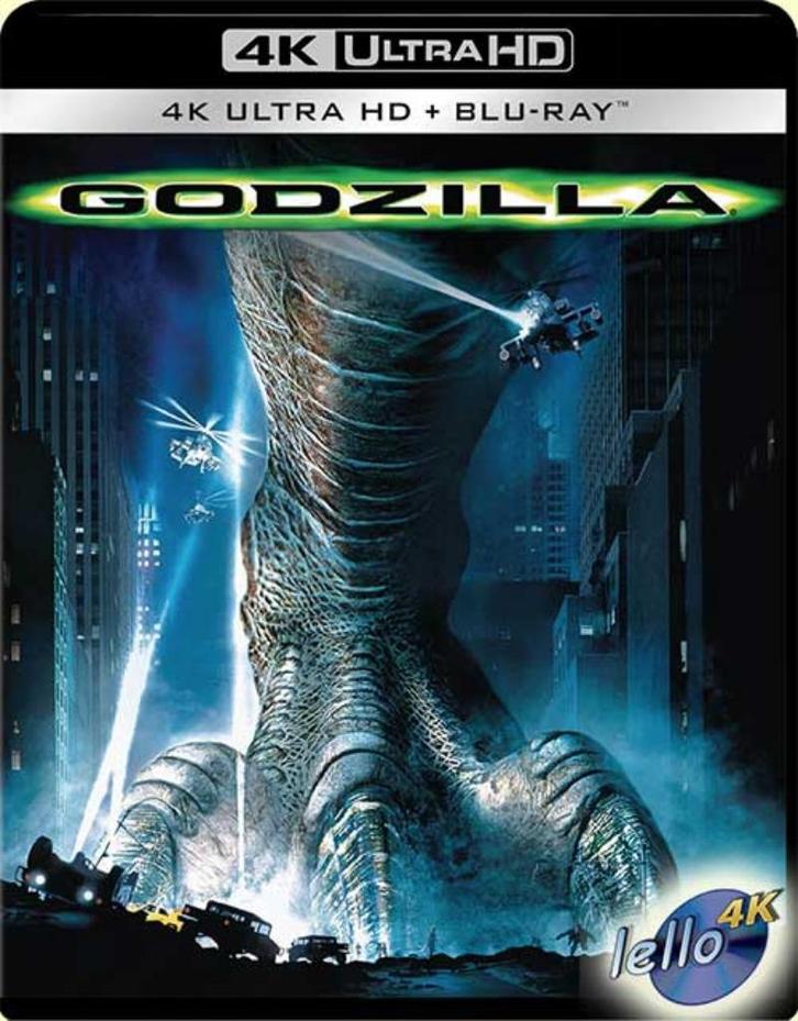 Blu-ray 4K: Godzilla (1998 Matthew Broderick, Jean Reno) NLO, Cd's en Dvd's, Blu-ray, Nieuw in verpakking, Actie, Ophalen of Verzenden