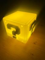Super Mario Vraagteken Blok Lamp - Nieuw!, Ophalen of Verzenden, Nieuw, Kunststof, Minder dan 50 cm
