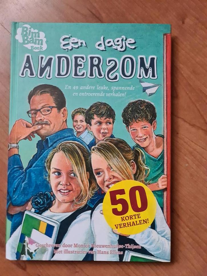 Een dagje andersom - Monica Nieuwenhuijse - nieuw, Boeken, Kinderboeken | Jeugd | onder 10 jaar, Nieuw, Non-fictie, Ophalen of Verzenden