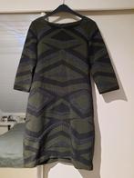 Groene jurk met geometrisch patroon, Geisha, Jurk, Ophalen of Verzenden, Zo goed als nieuw