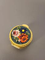 Mozaïek pillendoosje, Antiek en Kunst, Curiosa en Brocante, Ophalen of Verzenden