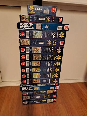 COMBI DEAL: 16 Jan van Haasteren puzzels!! beschikbaar voor biedingen
