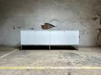 Vintage Knoll Dressoir met Marmeren Blad, Ophalen, Vintage, Zo goed als nieuw, 25 tot 50 cm