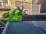 Te koop Toolland VL197 kettingzaag 2takt compleet met doos, Ophalen of Verzenden, Gebruikt, Benzine, Toolland