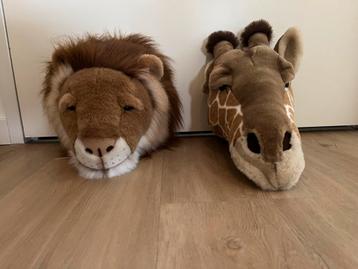 Wild ‘n soft dierenhoofden beschikbaar voor biedingen