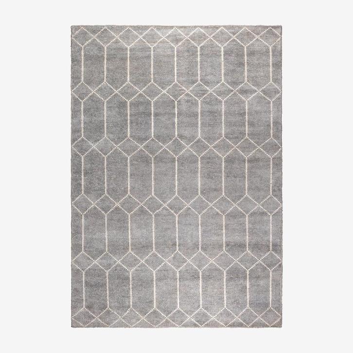 Zuiver Venus - Vloerkleed - Grijs - 170x240cm, Huis en Inrichting, Stoffering | Tapijten en Kleden, Nieuw, 150 tot 200 cm, 200 cm of meer