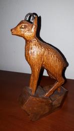 Geit van hout antiek Zwitserland, black forest, Ophalen of Verzenden