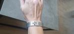 Rvs Stalen armband, Sieraden, Tassen en Uiterlijk, Armbanden, Ophalen of Verzenden, Zo goed als nieuw, Zilver, Staal