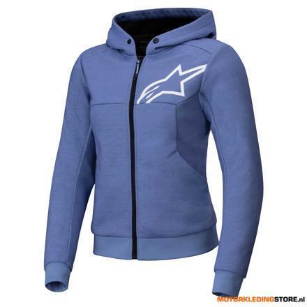 Alpinestars Stella Chrome V2 Sport Motorhoodie, Blauw-Paars, Motoren, Kleding | Motorkleding, Nieuw met kaartje, Ophalen of Verzenden