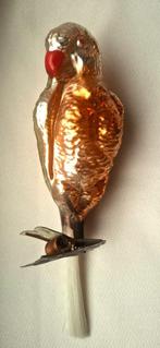Ajeko zeldzaam exemplaar van papegaai met glazen staafje, Ophalen of Verzenden, Zo goed als nieuw