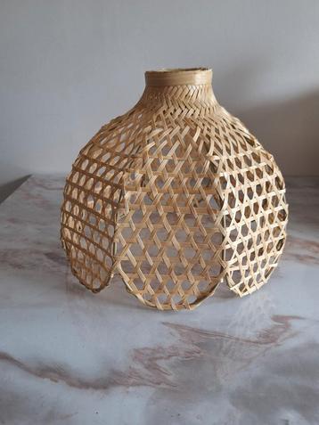 Lampenkap boho rotan webbing NIEUW beschikbaar voor biedingen