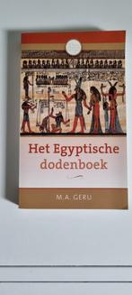 M.A. Geru - Het Egyptische dodenboek, M.A. Geru, Ophalen of Verzenden, Zo goed als nieuw, Achtergrond en Informatie