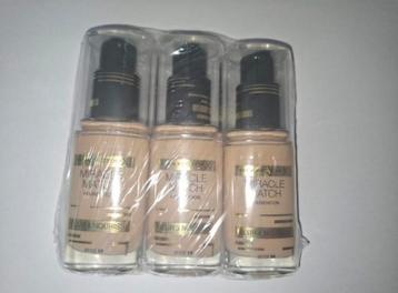 3 nieuwe Max Factor Miracle Match Foundation (advr 307) beschikbaar voor biedingen