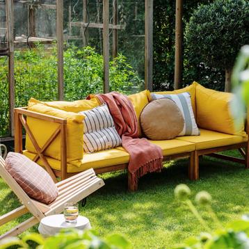 NIEUW Lanterfant Suus Hardhout tuinbank loungeset tuinset beschikbaar voor biedingen
