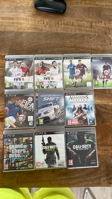 10 PS3 spellen beschikbaar voor biedingen