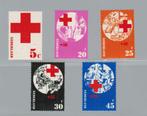 1015 1019 Rode-Kruiszegels 1972 Postfris, Postzegels en Munten, Postzegels | Nederland, Na 1940, Verzenden, Postfris