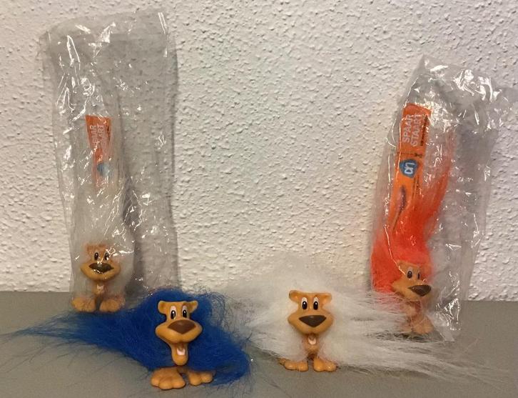 Set van 4 Welpies Loeki AH actie Albert Heijn EK 2008, Verzamelen, Supermarktacties, Albert Heijn, Verzenden