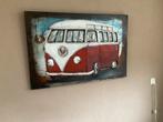 Vintage VW Bus Metalen Wanddecoratie, Ophalen of Verzenden, Zo goed als nieuw