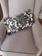 Zwart-wit kussen Trevor&York, Ophalen of Verzenden, Zo goed als nieuw, Wit, Vierkant