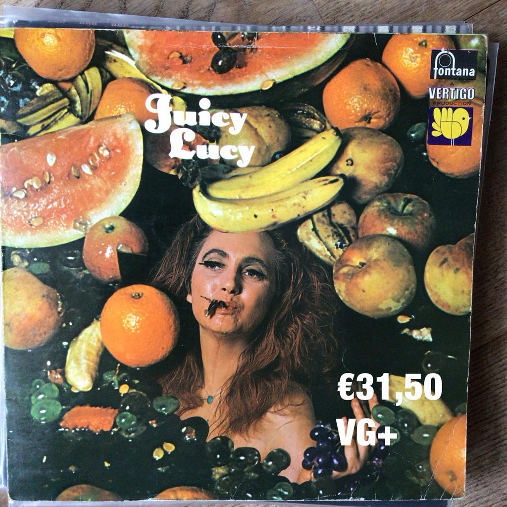 Juicy Lucy- idem, Cd's en Dvd's, Vinyl | Rock, Gebruikt, Progressive, Overige formaten, Ophalen