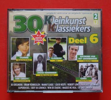 2cd 30 kleinkunst klassiekers deel 6 uit 2004 + Jan Puimège beschikbaar voor biedingen