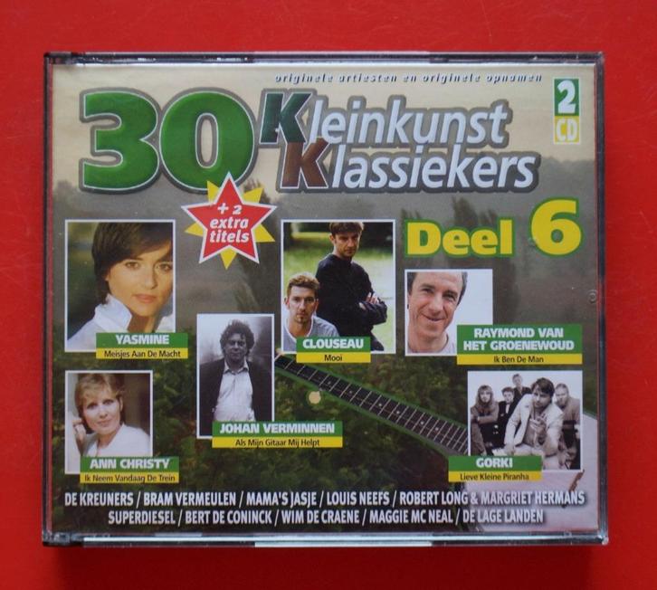 2cd 30 kleinkunst klassiekers deel 6 uit 2004 + Jan Puimège, Cd's en Dvd's, Cd's | Verzamelalbums, Nederlandstalig, Boxset, Ophalen of Verzenden