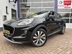 Ford Puma 1.0 EcoBoost Hybrid ST-Line * NAVI * TREKHAAK *, Voorwielaandrijving, Euro 6, Zwart, Bedrijf