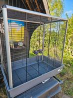 Grote vogelkooi of knaagdieren kooi, Ophalen, Metaal, Vogelkooi