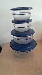 4x TUPPERWARE SERVEERSCHAAL EXCLUSIEF, Ophalen of Verzenden, Zo goed als nieuw, Bak of Kom