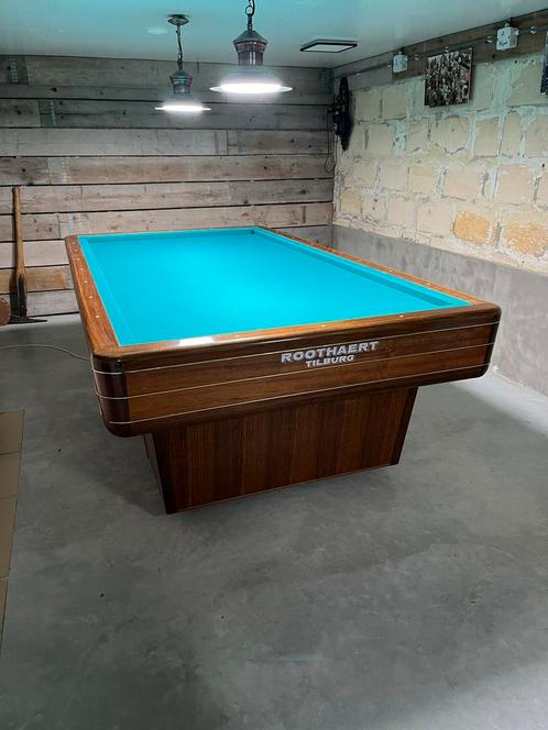 Te ruil- Roothaert Carambole Biljarttafel, Sport en Fitness, Biljarten en Poolen, Gebruikt, Biljarttafel, Ophalen